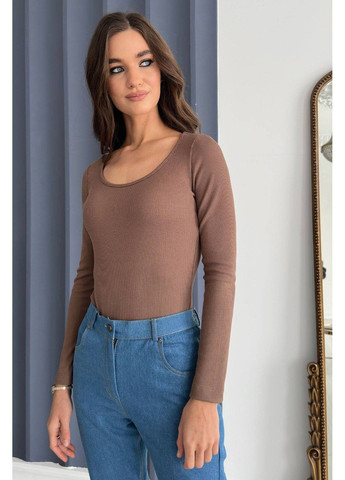 Боді з орнаментом на спині, колір Коричневий Nenka (367831879)