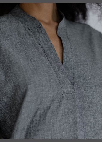 Сіра піжама жіноча з вареної бавовни silver m Leglo