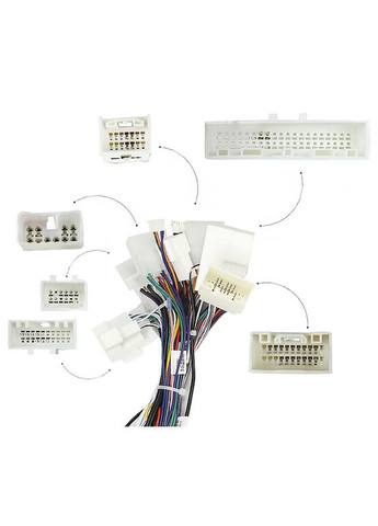 Адаптер штатного підсилювача Toyota Land Cruiser Prado (120) 2002-2009 Lexus GX 470 2002-2009 CAN-BUS 3шт Feeldo (352011531)