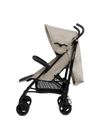 Прогулянкова коляска-тростина Qugar Beige/Black, 5901130105229 Kidwell (380589320)