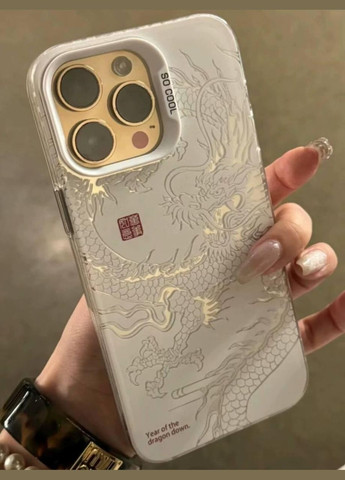 Чохол на Iphone 16 Pro глянцевий з драконом, захисний, Apple (316151576)
