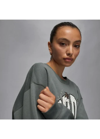 Свитшот Brooklyn Fleece Grey HV0472-068 Nike (398059871)