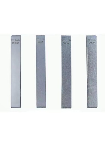 Точильный алмазный камень брусок 200 для точения ножей, основа из алюминиевого сплава, 160*20*6 мм. Sy Tools (370784548)