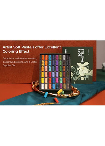 Сухий пастель ASP-0148A 48 кольорів (LC303472) Arrtx (323046295)