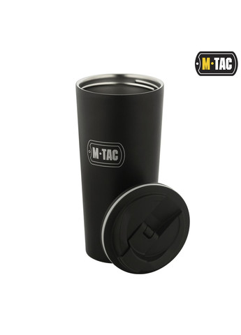Термокружка з клапаном 450 мл чорна M-TAC (303262301)