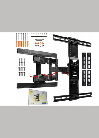 Кронштейн, кріплення для телевізора P6 45-75 дюйма, поворотний Grant (334304968)