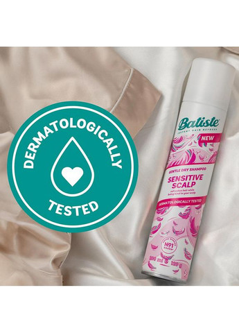Сухий шампунь для чутливої шкіри голови Sensitive Scalp Gentle Dry Shampoo, 200 мл Batiste (361384659)