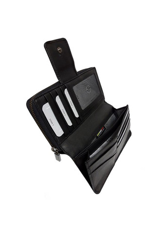 Женский кожаный кошелёк Италия Cortina 5084 nero Tony Perotti (315104203)