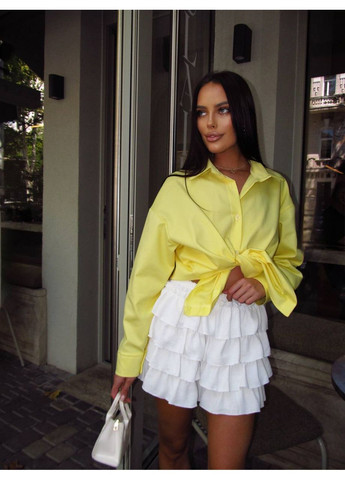 Жіночі шорти з рюшами FINO Mode (351224879)