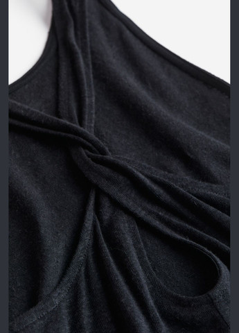 Чорна повсякденний плаття, сукня H&M однотонна