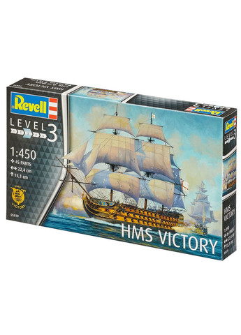 Сборная модель Корабль HMS Victory масштаб 1:450 (RVL05819) Revell _05819 (315402972)