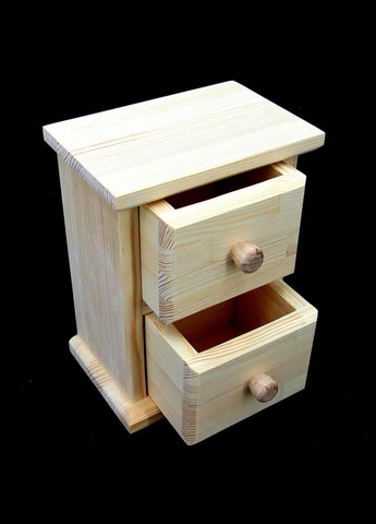 Мини-комод из дерева Варисан бланже (МНК-008901) No Brand (328225288)