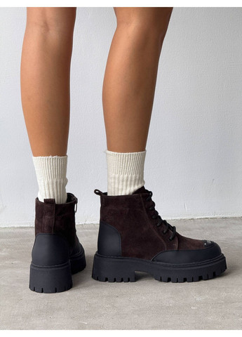 Зимние зимние ботинки Helen из натуральной замши