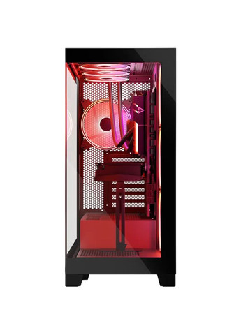 Корпус VOLCANO SPACE APEX ARGB BLACK без БП ATX (AT-SPACE-PG-10-000000-000) Modecom (306815629)