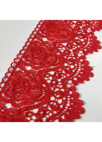 Кружево макраме 14 см (13 м) Цвет красный (41-ly018-0278-4) Plus-plus (352751411)