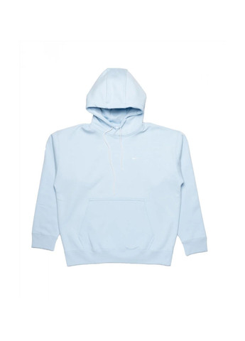Худые мужские Solo Swoosh Fleece Hoodie Light Blue Nike (365962341)