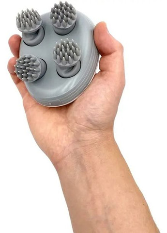 Масажер для голови та тіла AND9 для глибокого масажу та стимуляції росту волосся Білий Good Idea (333654139)