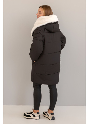 Черная зимняя зимня куртка фрея MioRichi