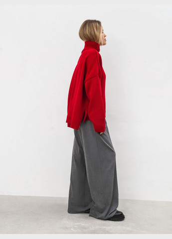 Красный зимний свитер Romashka Англія