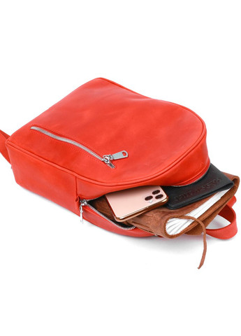 Кожаный винтажный женский рюкзак 16327 Shvigel (328449817)