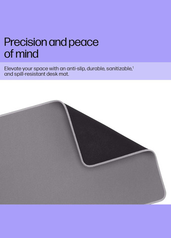 Игровая поверхность 205 Sanitizable, XL, (700х300х2мм), серый HP (317348240)