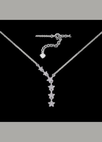 Серебряные серьги с аметистом и фианитами. Каштан (342335325)