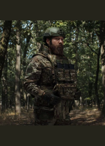 Сумка-напашник стандартная 2-го класса защиты. Материал Cordura 1000. Мультикам Ukrarmor (334830966)