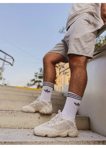 Цветные демисезонные кроссовки мужские adidas yeezy boost 500 blush 5 адидас изи буст No Brand
