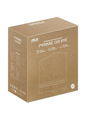 Корпус Prime AP202 Tempered Glas ARGB (90DC00P3-B19000) Asus (367055855)