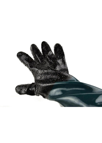 Гумові рукавички для піскоструминного оброблення з шорсткою структурою робочої частини вінілом штучною шкірою (479373-Prob) Unbranded (317365160)