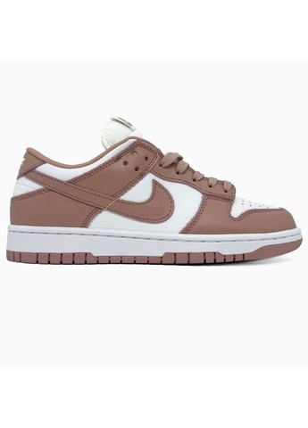 КРОСІВКИ ЖІНОЧІ NIKE SB DUNK BROWN WHITE НАЙК СБ ДАНК No Brand білі демісезони (369393976)