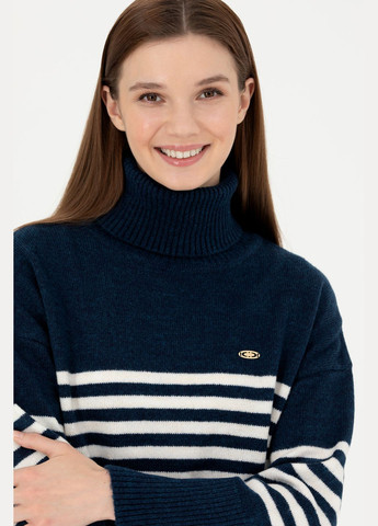 Темно-синий свитер u.s. polo assn. женский U.S. Polo Assn.