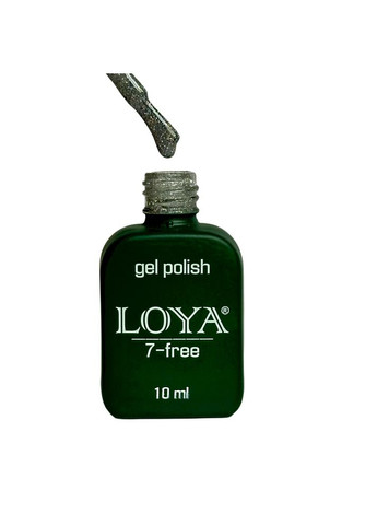 Світловідбиваючий гель-лак FLASH 01 срібло 10 мл Loya (360889920)