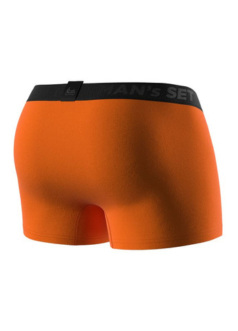 Чоловічі анатомічні боксери, CPS100-21 MAN's SET Anatomic Classic w/fly Plus, Black Series (366575399)