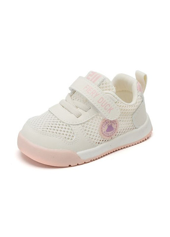 Молочные детские кроссовки для девочки No Brand
