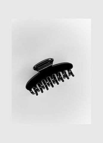 Женский краб для волос ракушка черный глянцевый Женский аксессуар для волос Miso (293083429)