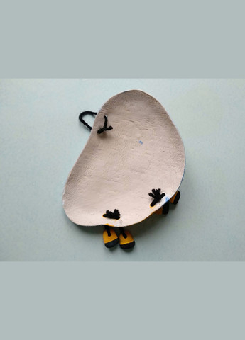 Керамическое настенное панно "Олень Снежок" Коти&Ангели (315049150)