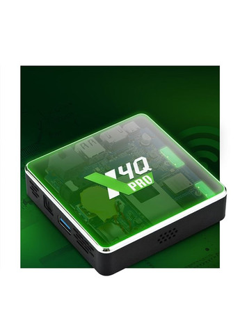 Смарт ТВ приставка X4Q Pro 4/32 Гб с аэропультом Smart TV Box Android 11 Ugoos (338627371)