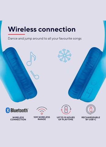 Навушники On-ear Nouna Kids, Wireless, Mic, Trust (342397652)