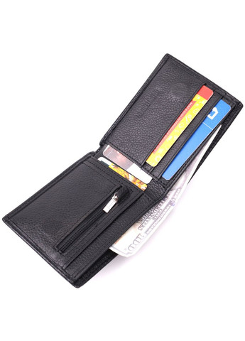 Портмоне для документов мужское из натуральной кожи 22482 Черный st leather (306881679)