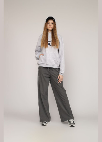 Худі жіночий колір сірий ЦБ-00270853 Yuki (322966353)