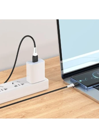 Кабель X82 USB для Type-C 3A 1m Black (6931474768575) Hoco (333653732)