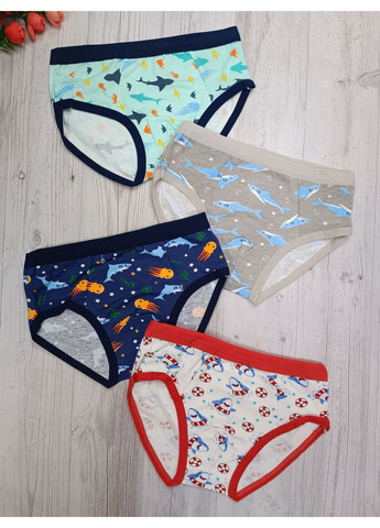 Трусики для мальчика набор 4 шт. Sui Nian (370562991)