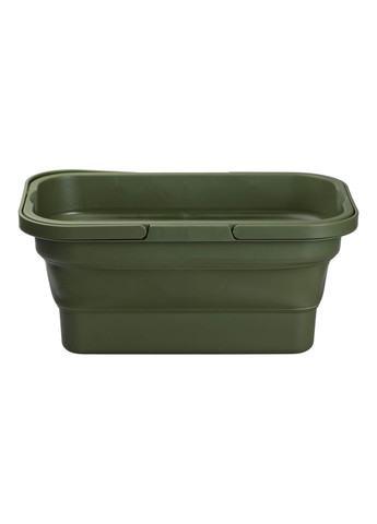 Корзина для пикника со столиком раскладная 44х26х23 см, зеленая SLOW JOURNEY (358649704)