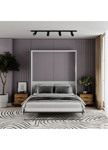 Ліжко-трансформер Juno 1,6 1744x2154x2210 К - Німфеа Альба / Ф - Антрацит (SM03160200000) Art In Head (337309091)