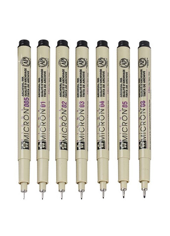 Линер Pigma Micron (0.3), 0,35 мм Sakura (322504075)