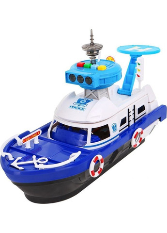 Інтерактивний поліцейський катер 2 в 1 для дітей 3+ Ramiz (364233725)