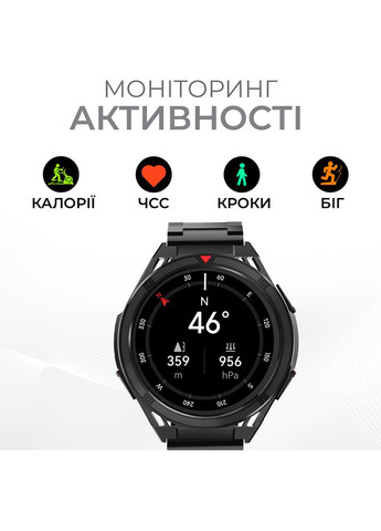 Смарт-годинник Active Black (active.black-red) HiFuture (323119648)