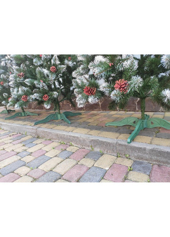 Ялинка Кармен з шишками і червоною калиною 1.80м Зелена ялинка штучна з натуральними шишками та підставкою Xatynka (363057985)