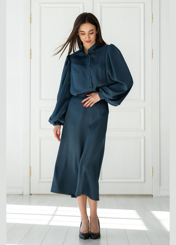 Серо-синяя кэжуал юбка ри мары минелли юб 0221 RiMari